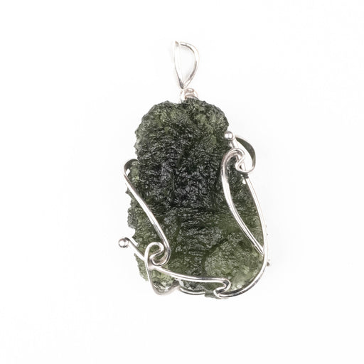 Moldavite Pendant 7.14 g 38x19mm - InnerVision Crystals