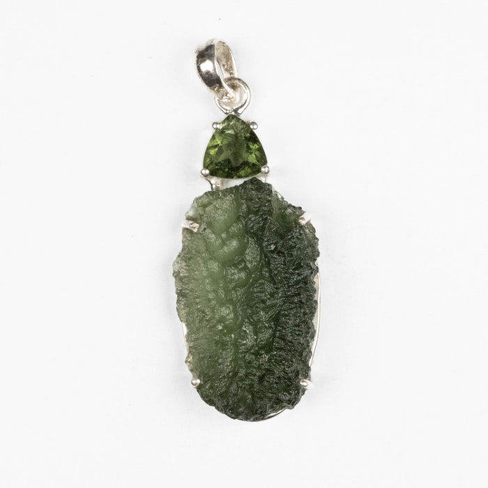 Moldavite Pendant 7.18 g 48x18mm - InnerVision Crystals