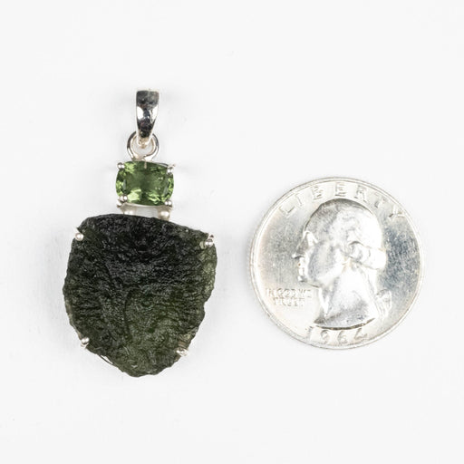 Moldavite Pendant 7.24 g 41x20mm - InnerVision Crystals