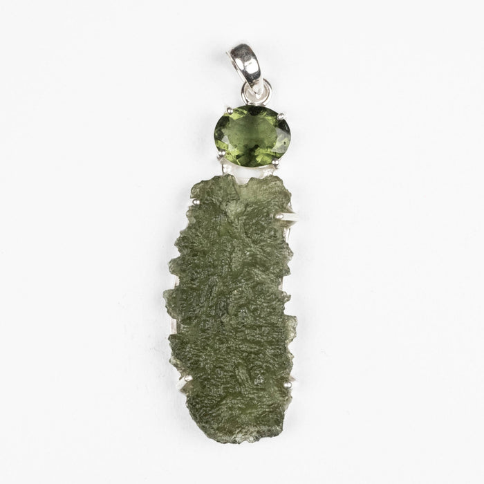 Moldavite Pendant 7.54 g 57x19mm - InnerVision Crystals