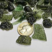 Moldavite Top Quality 0.5 - 3 grams | 50 g WHOLESALE LOT - InnerVision Crystals