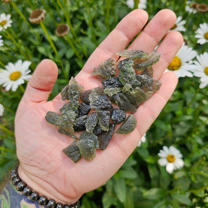 Moldavite Top Quality 0.5 - 3 grams | 50 g WHOLESALE LOT - InnerVision Crystals