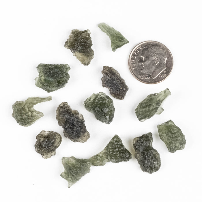 Moldavite 10 g Lot - B Grade WHOLESALE