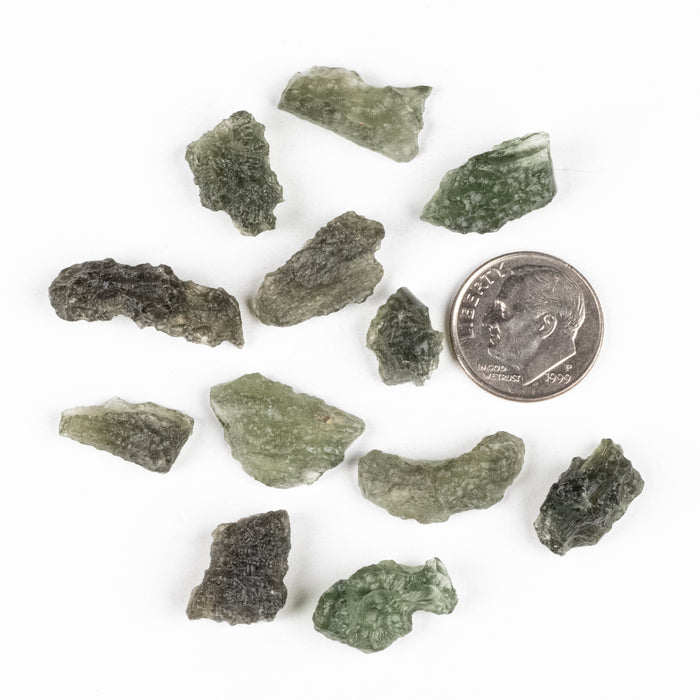 Moldavite 10 g Lot - B Grade WHOLESALE