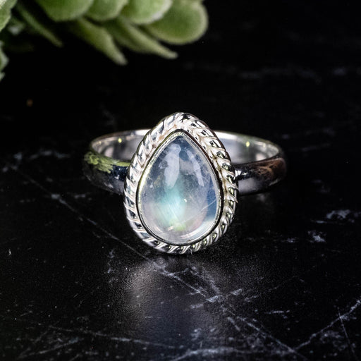 Moonstone Ring 10x8mm .925 Silver | Choose Size - InnerVision Crystals