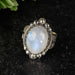Moonstone Ring 16x12mm Size 8 - InnerVision Crystals