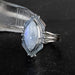 Moonstone Ring 18x8mm Size 11 - InnerVision Crystals