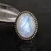 Moonstone Ring 23x18mm Size 11 - InnerVision Crystals