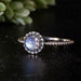 Moonstone Ring 6mm size 8 - InnerVision Crystals