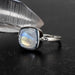 Moonstone Ring 8mm Size 9 - InnerVision Crystals