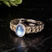 Moonstone Ring 8x6mm .925 Silver | Choose Size - InnerVision Crystals