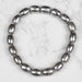 Muonionalusta Meteorite 10x8mm Bead Bracelet 7.5" - InnerVision Crystals