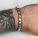Muonionalusta Meteorite 10x8mm Bead Bracelet 7.5" - InnerVision Crystals