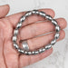 Muonionalusta Meteorite 10x8mm Bead Bracelet 7.5" - InnerVision Crystals
