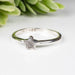 Muonionalusta Meteorite 5mm Star Ring .925 Silver - InnerVision Crystals