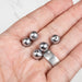 Muonionalusta Meteorite Bead 9mm - InnerVision Crystals