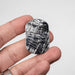 Muonionalusta Meteorite Dog Tag Pendant 27.33 g 40x26mm - InnerVision Crystals