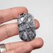 Muonionalusta Meteorite Dog Tag Pendant 31.29 g 45x27mm - InnerVision Crystals