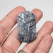 Muonionalusta Meteorite Dog Tag Pendant 31.49 g 45x26mm - InnerVision Crystals