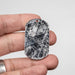 Muonionalusta Meteorite Dog Tag Pendant 36.32 g 44x26mm - InnerVision Crystals