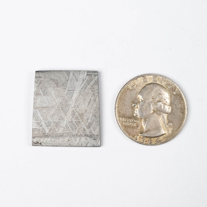 Muonionalusta Meteorite Slice 11.40 g 25x22mm - InnerVision Crystals