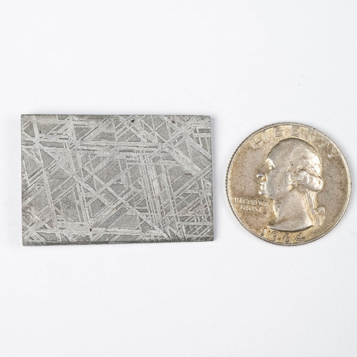 Muonionalusta Meteorite Slice 23.20 g 36x24mm - InnerVision Crystals