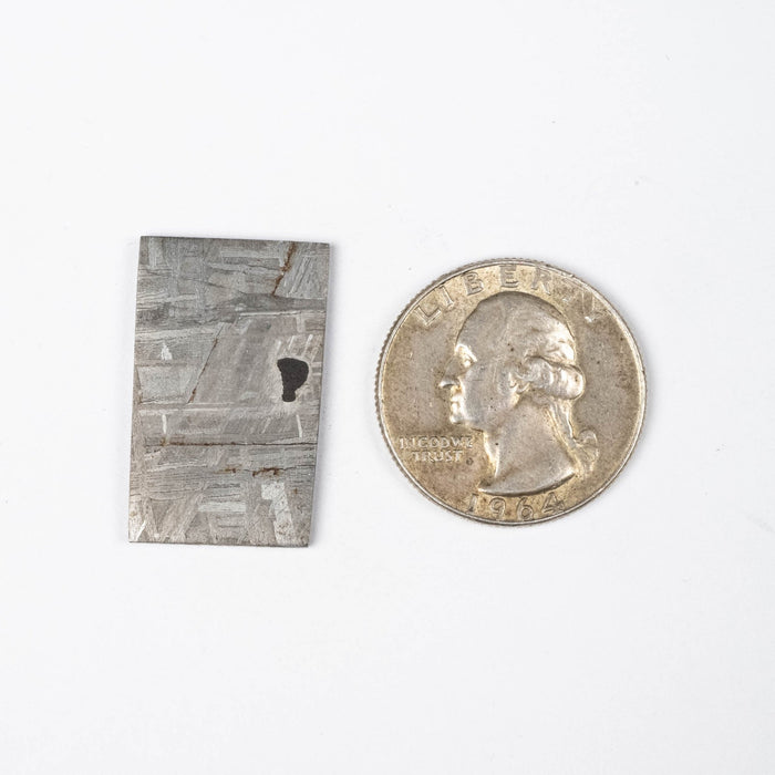 Muonionalusta Meteorite Slice 6.68 g 27x16mm - InnerVision Crystals