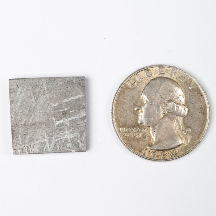 Muonionalusta Meteorite Slice 7.87 g 18x18mm - InnerVision Crystals