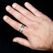 Muonionalusta Meteorite + Titanium Ring | Choose Size - InnerVision Crystals