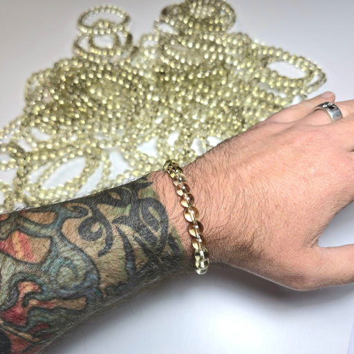 NEW Citrine 8mm Bead Bracelet - InnerVision Crystals