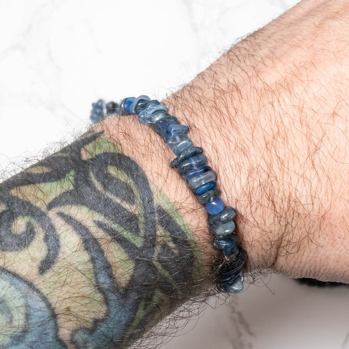 NEW Kyanite Tumbled Chips Bracelet - InnerVision Crystals