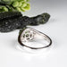 NEW Moldavite Ring 8mm .925 Silver - InnerVision Crystals