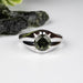 NEW Moldavite Ring 8mm .925 Silver - InnerVision Crystals