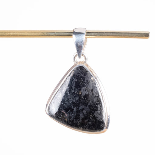 Nuummite Pendant 7.02 g 38x25mm - InnerVision Crystals