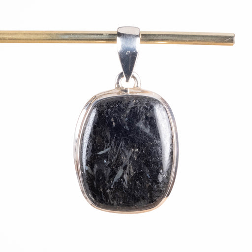 Nuummite Pendant 8.61 g 40x22mm - InnerVision Crystals