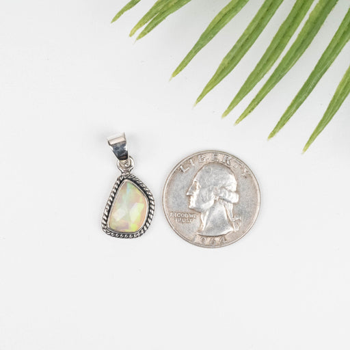 Opal Pendant 2.81 g 27x12mm .925 Silver - InnerVision Crystals
