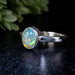 Opal Ring 8x6mm size 7 - InnerVision Crystals
