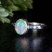 Opal Ring 8x6mm size 7 - InnerVision Crystals
