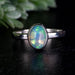 Opal Ring 8x6mm size 7 - InnerVision Crystals