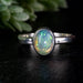 Opal Ring 8x6mm size 7 - InnerVision Crystals