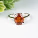 Orange Kyanite Ring 10x8mm Size 7 - InnerVision Crystals