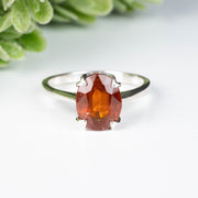 Orange Kyanite Ring 10x8mm Size 8 - InnerVision Crystals