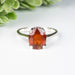 Orange Kyanite Ring 10x8mm Size 8 - InnerVision Crystals