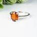 Orange Kyanite Ring 10x8mm Size 9 - InnerVision Crystals