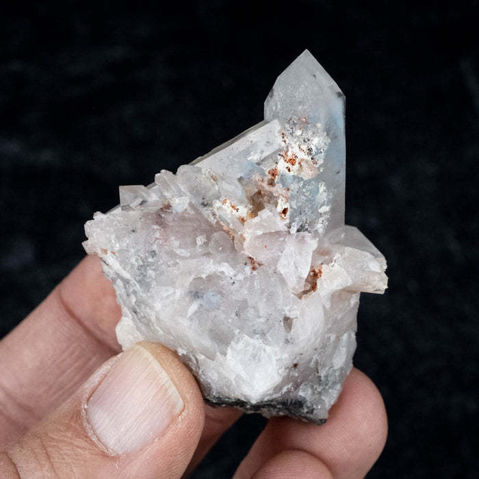 Papagoite in Quartz 68 g 64x40mm - InnerVision Crystals