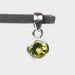 Peridot Pendant 2.37 g 20x9mm .925 Silver - InnerVision Crystals