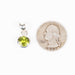 Peridot Pendant 2.37 g 20x9mm .925 Silver - InnerVision Crystals