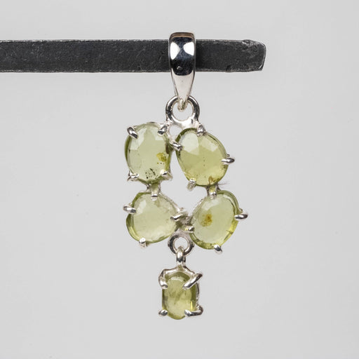 Peridot Pendant 3.47g 35x15mm .925 Silver - InnerVision Crystals