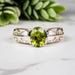 Peridot Ring 9x6mm Size 7 - InnerVision Crystals