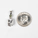 Phenakite 12x8mm 4 ct + 4mm Moldavite Pendant - InnerVision Crystals